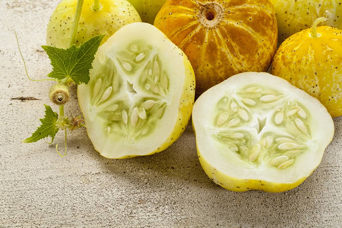 Lemon cucumbers