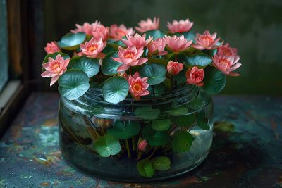 How To Grow Water Lilies In Glasses