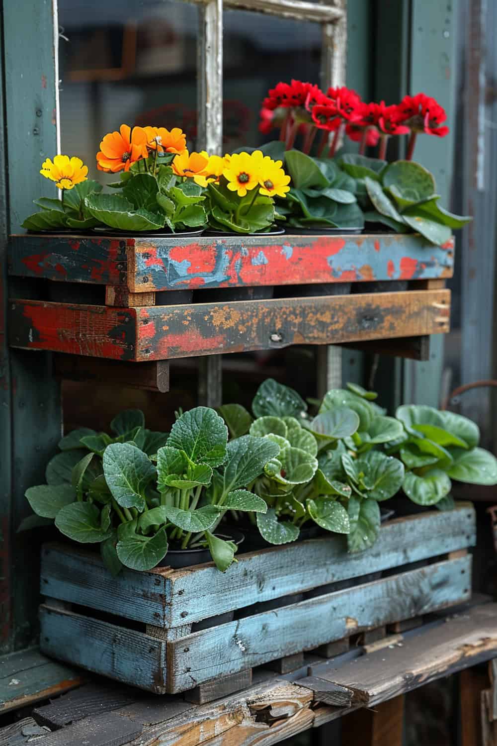 Old Crate Planter