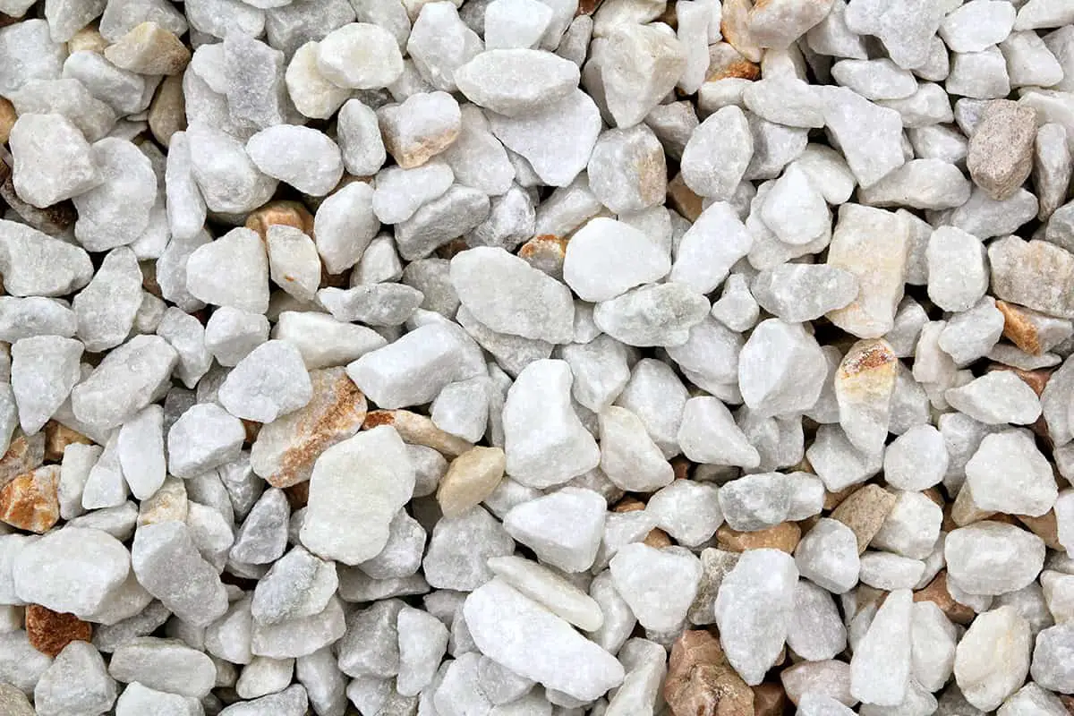 Topping with Decorative Stones or Pebbles