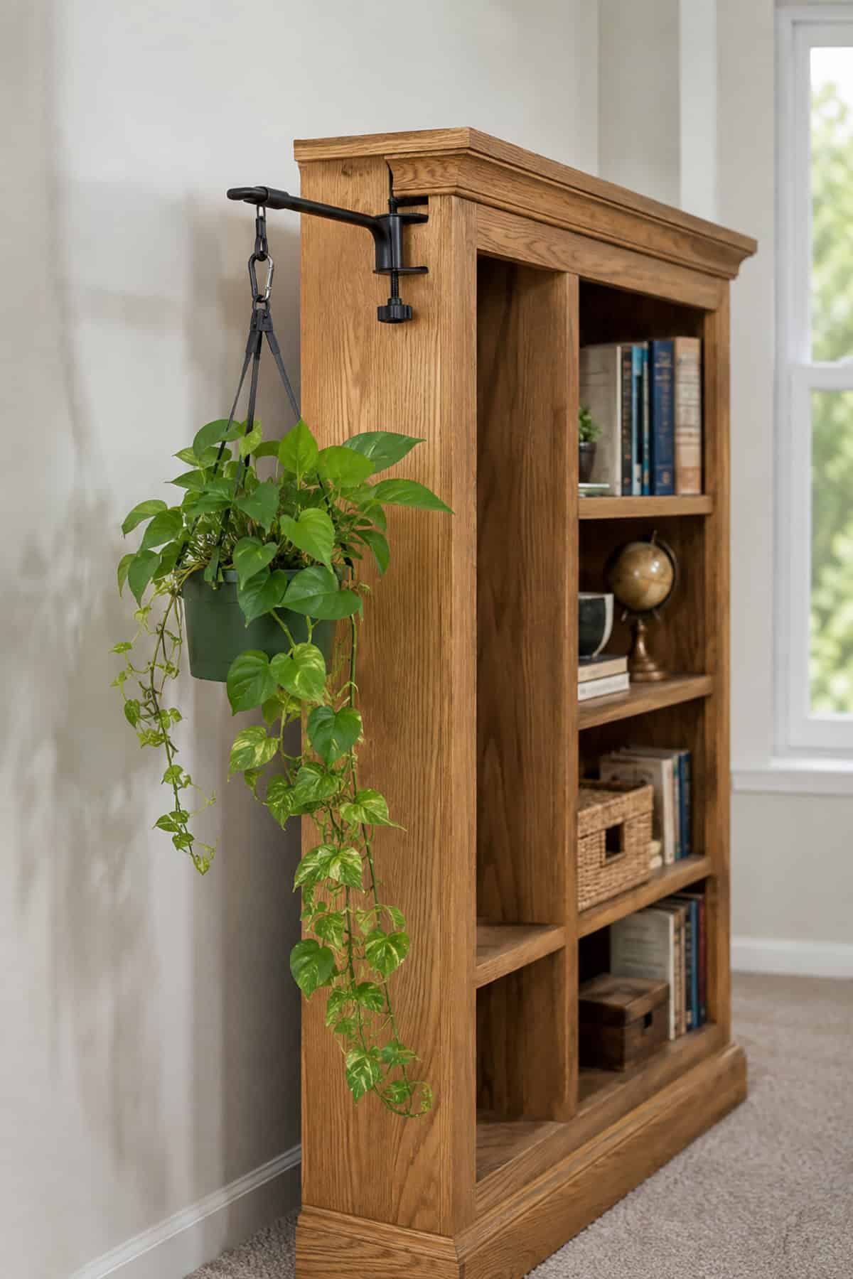 Clamp On Plant Hangers For Bookcases