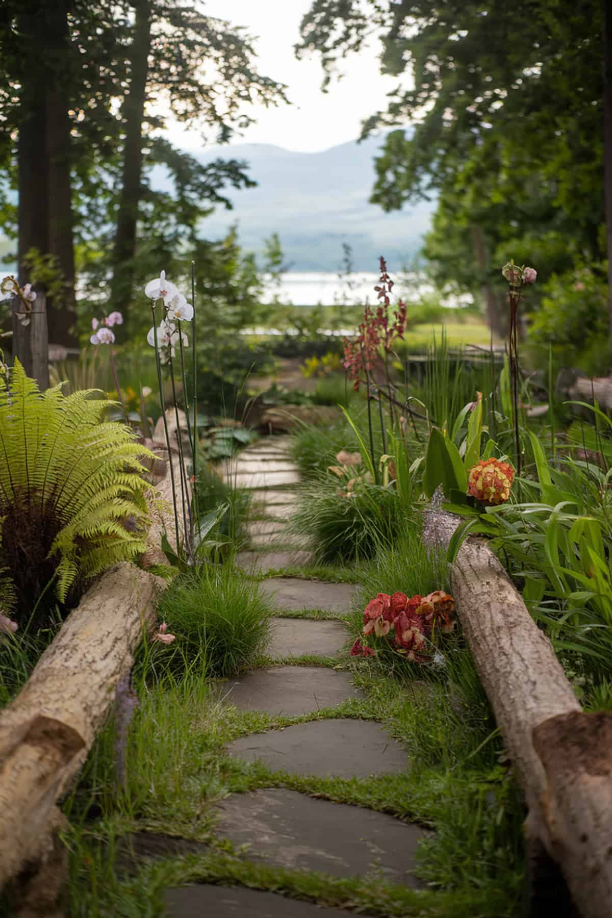 Fallen Logs As Borders