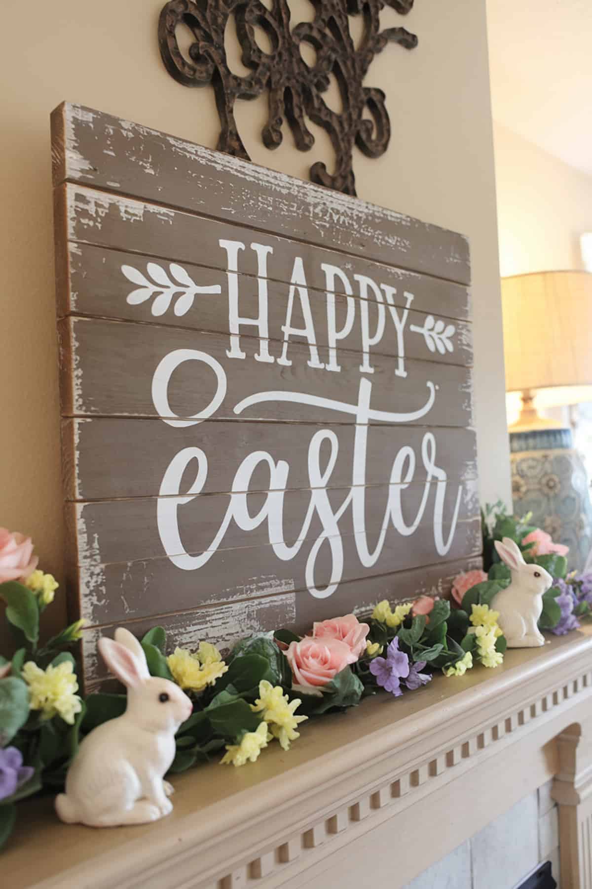 Rustic Wooden Easter Signs