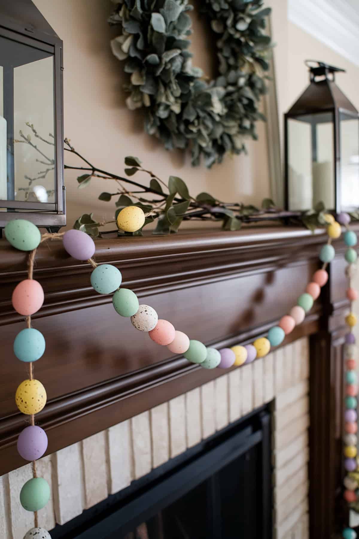 Speckled Egg Garland