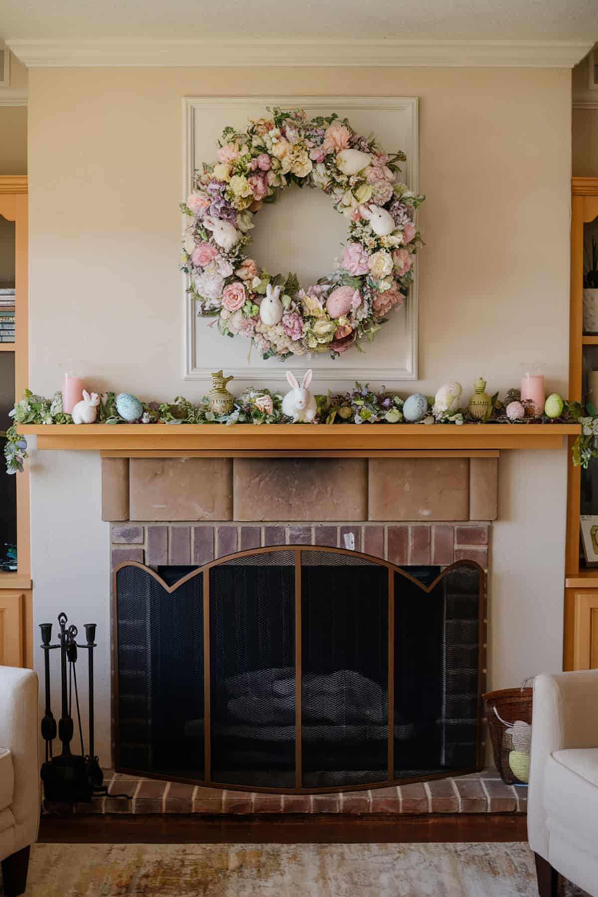 Spring Wreath Centerpiece