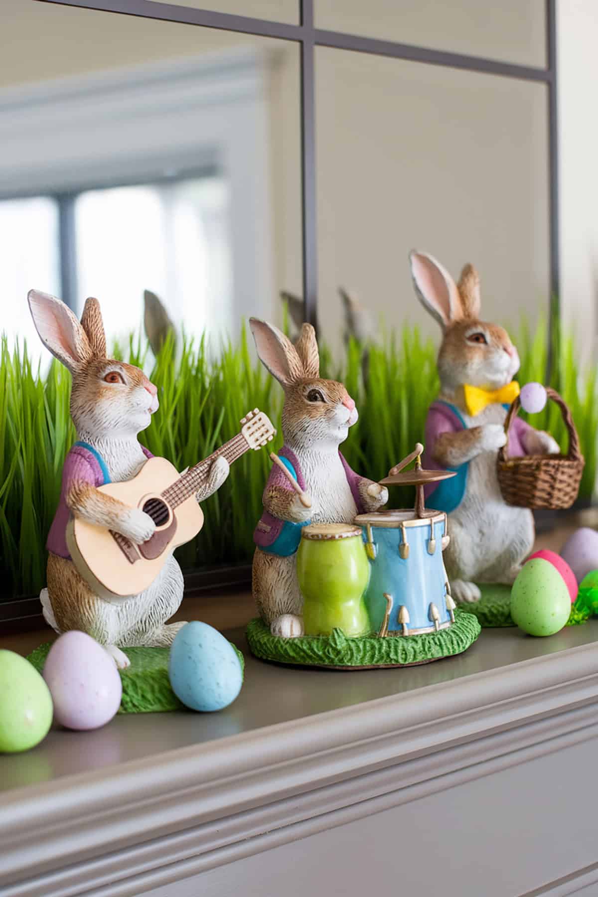 Whimsical Bunny Figurines