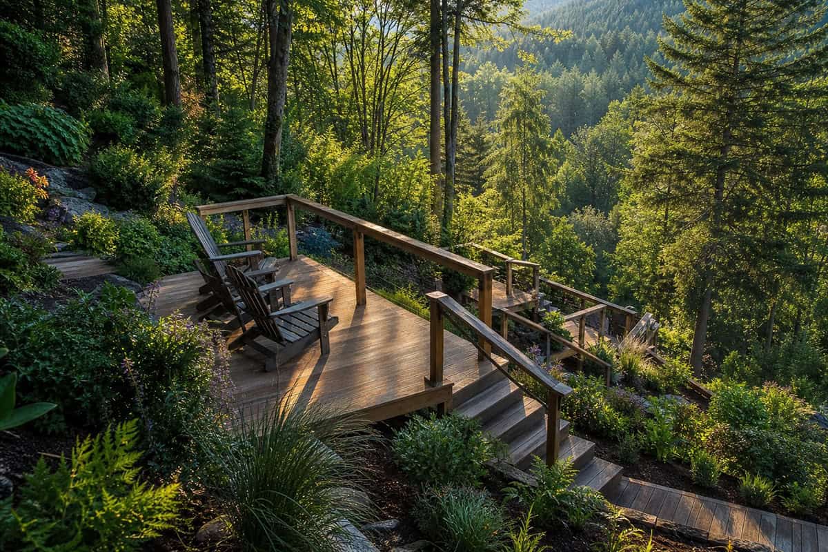 How To Create A Sloped Woodland Garden