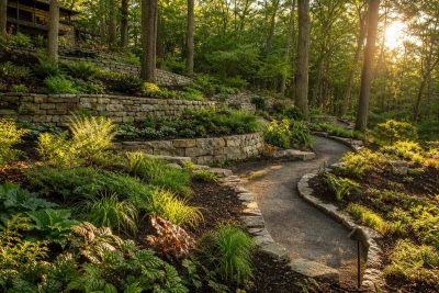 Ideas For a Sloped Woodland Garden