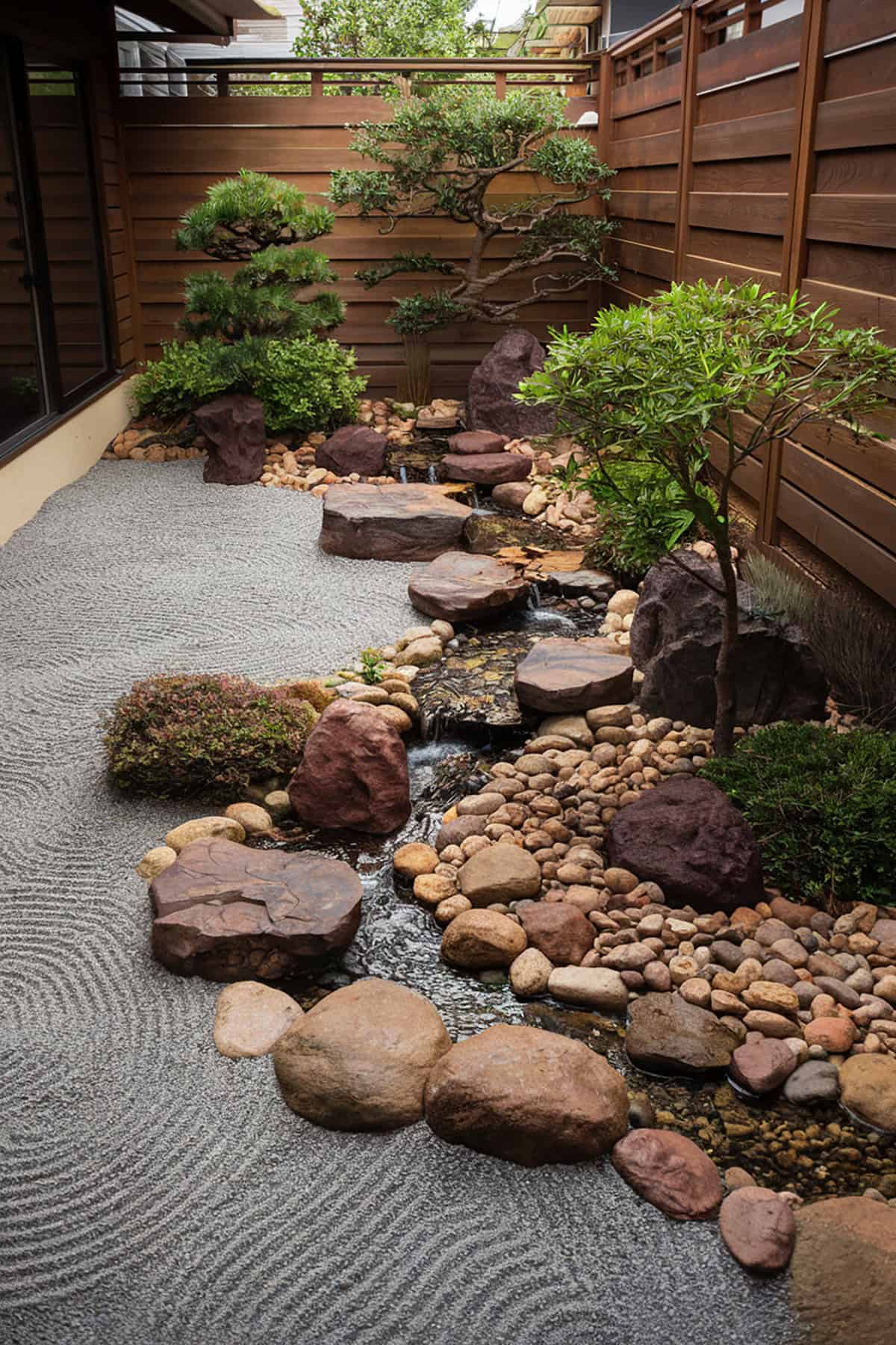 Japanese Rock Garden Corner