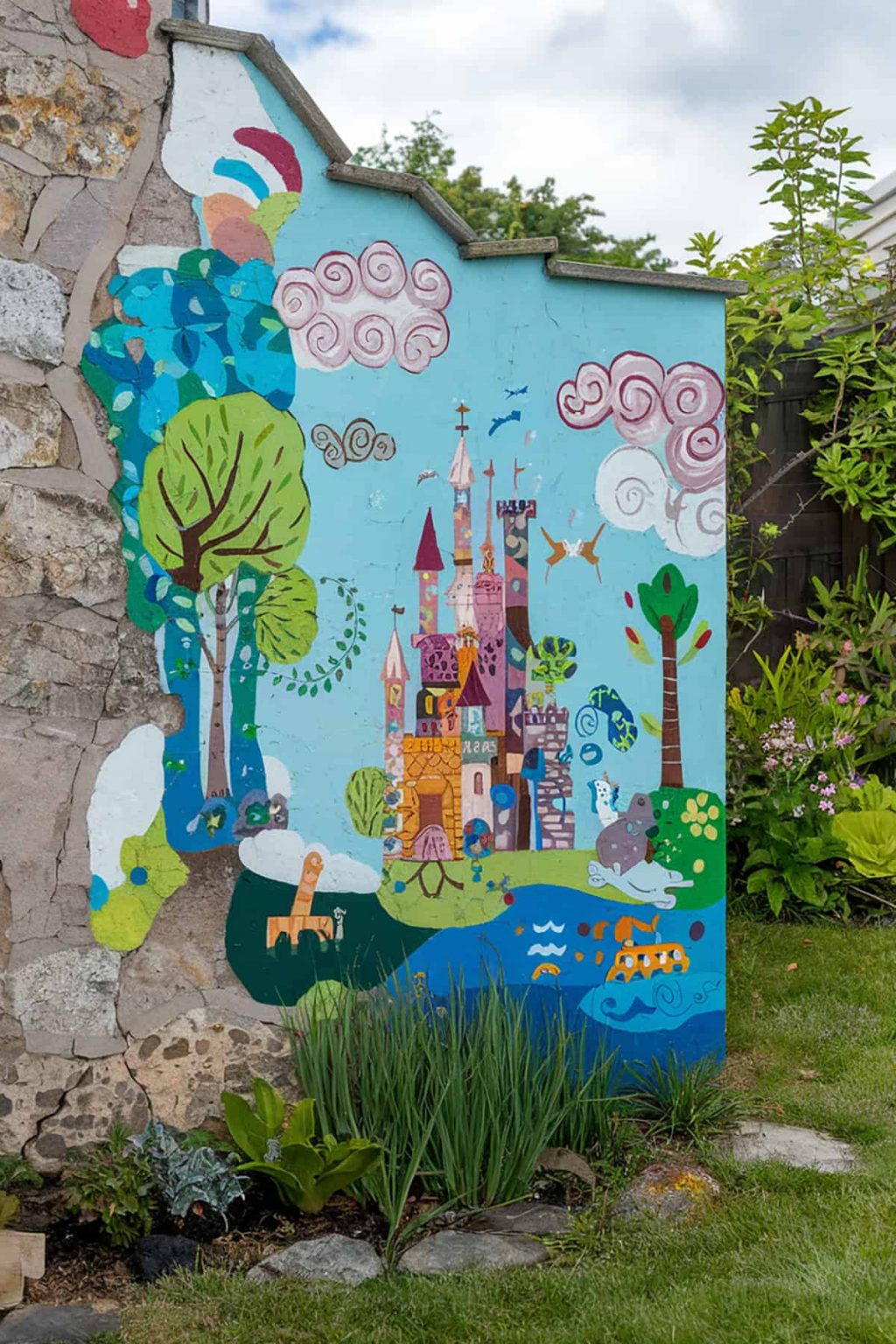 25 Eye-Catching Garden Wall Ideas for Every Style - Plantglossary