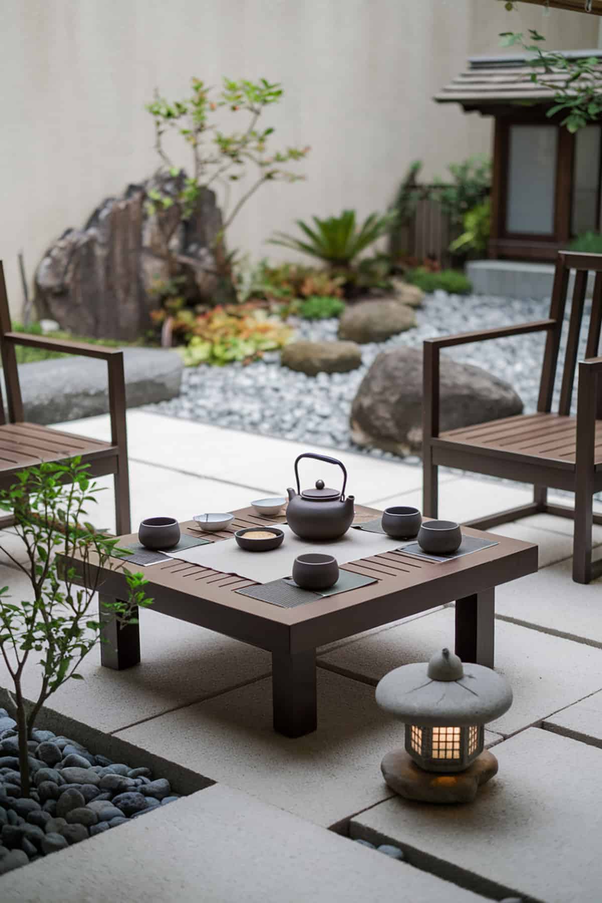 Simple Wooden Tea Table