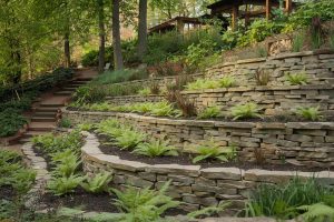 Sloped woodland garden ideas