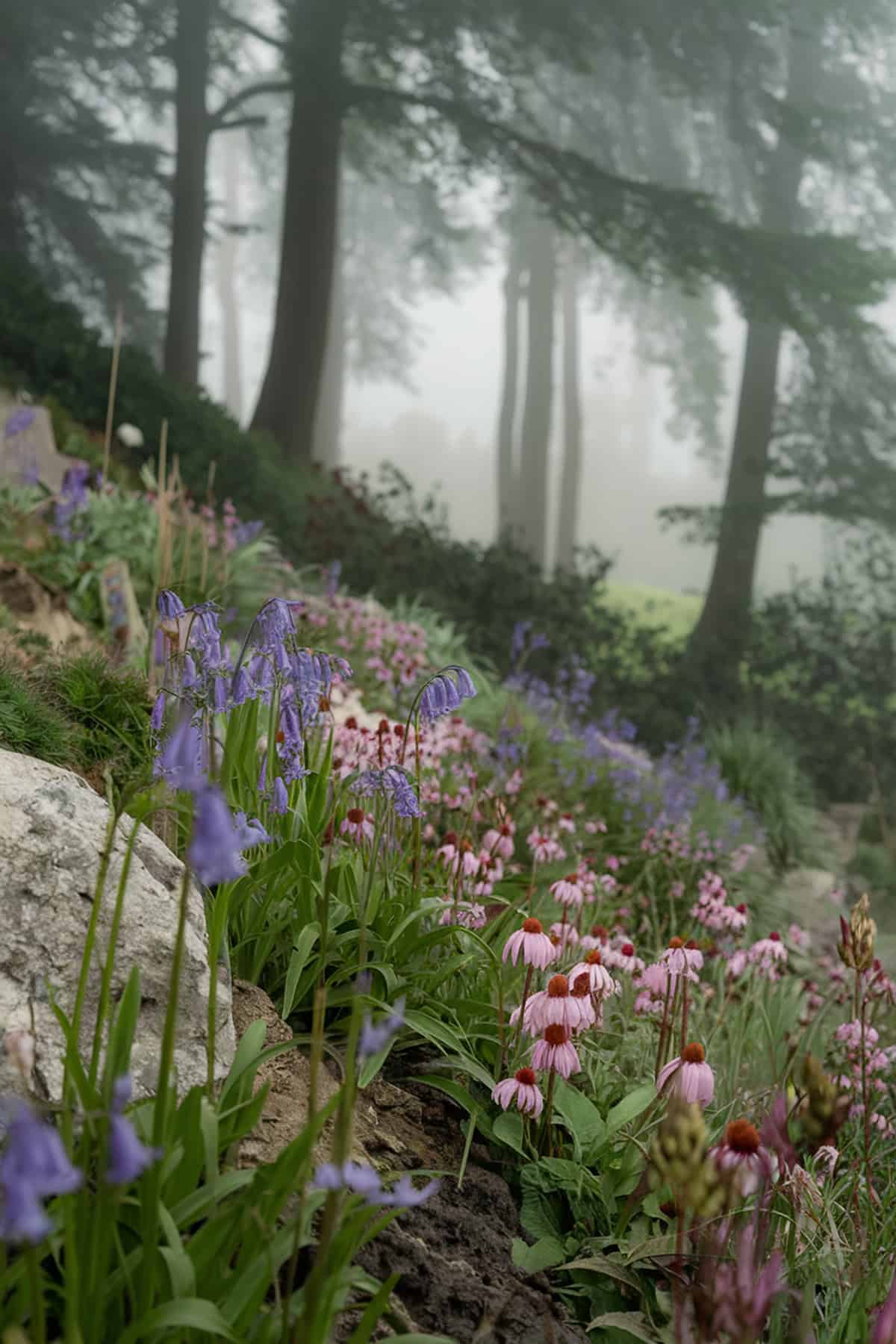 Wildflower Meadow on a Gentle Slope