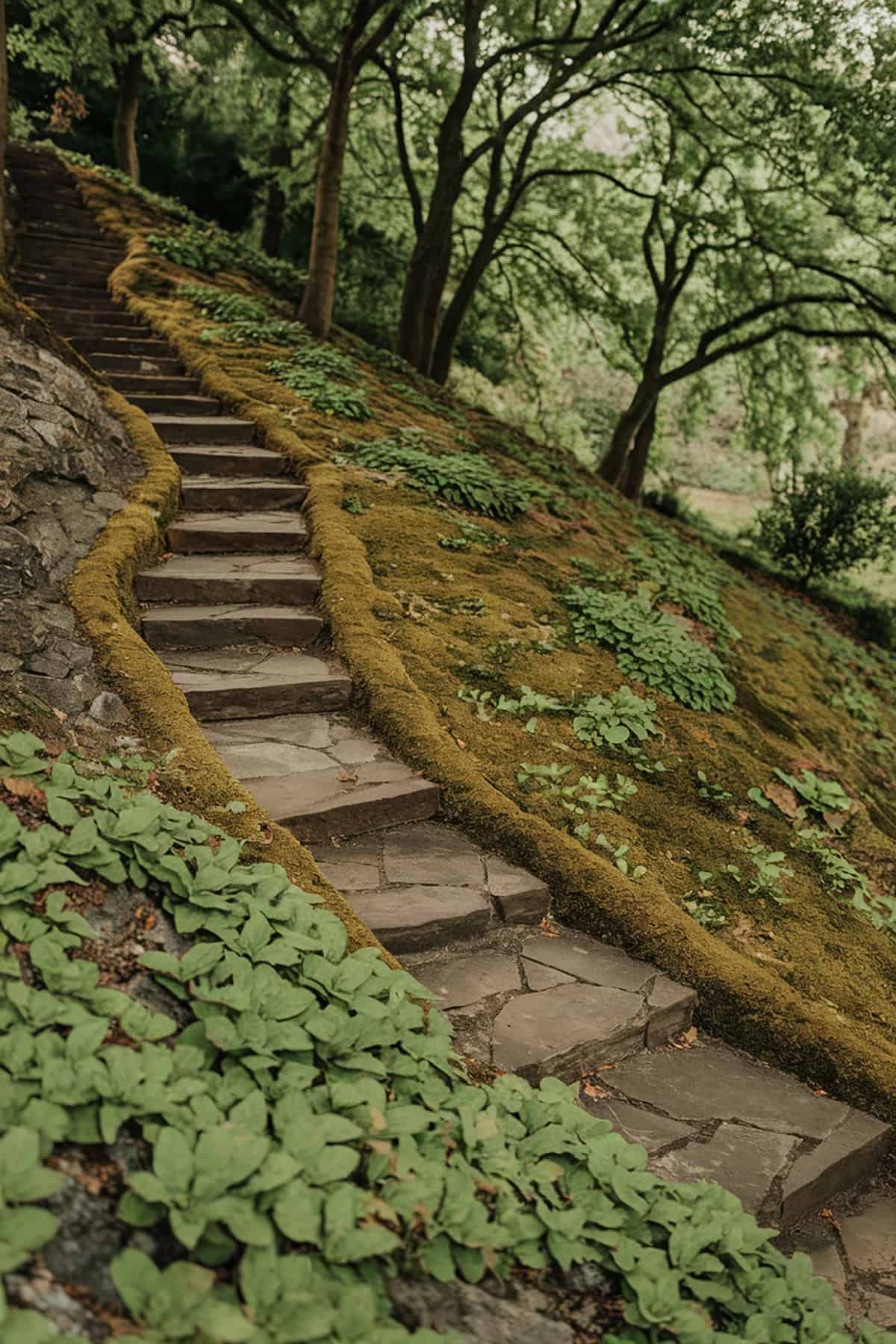 Winding Stone Steps