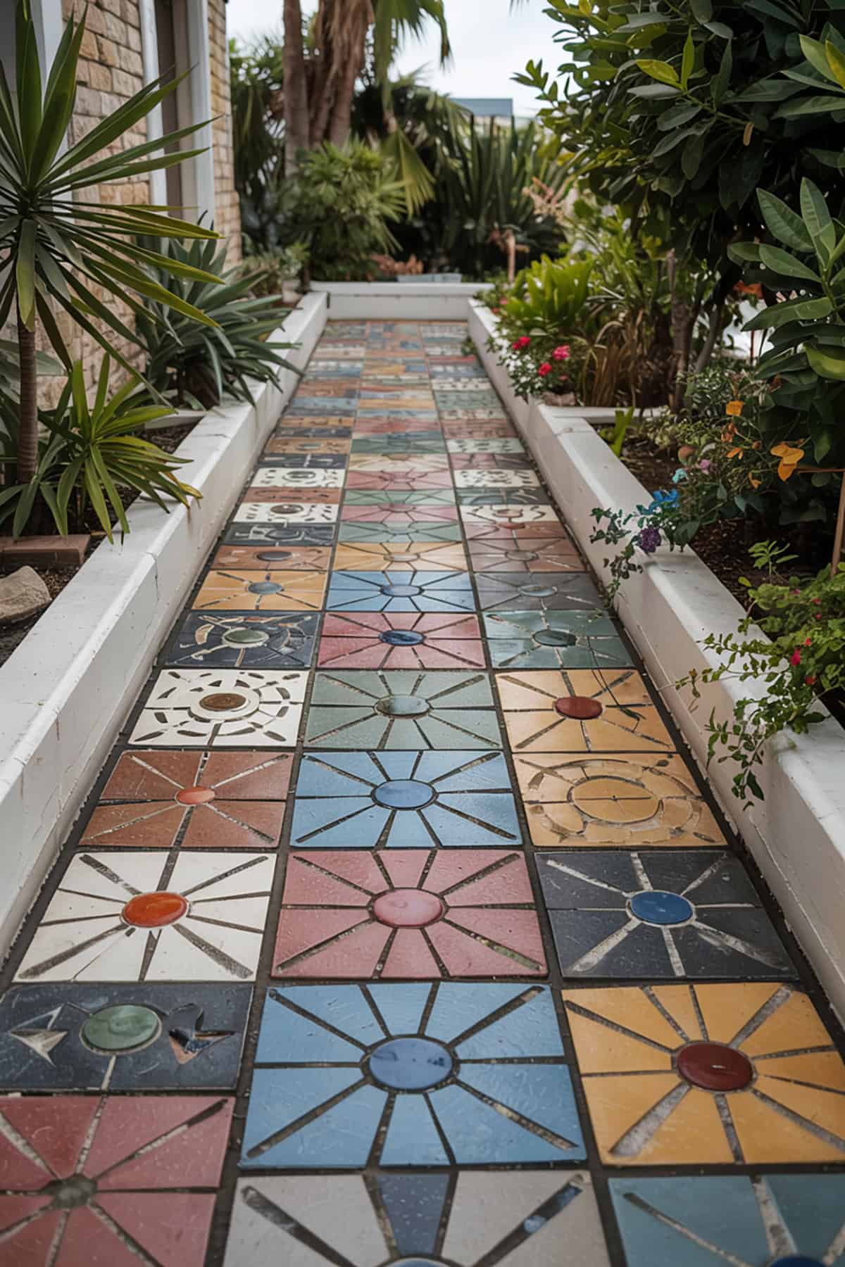 Mosaic Tile Path