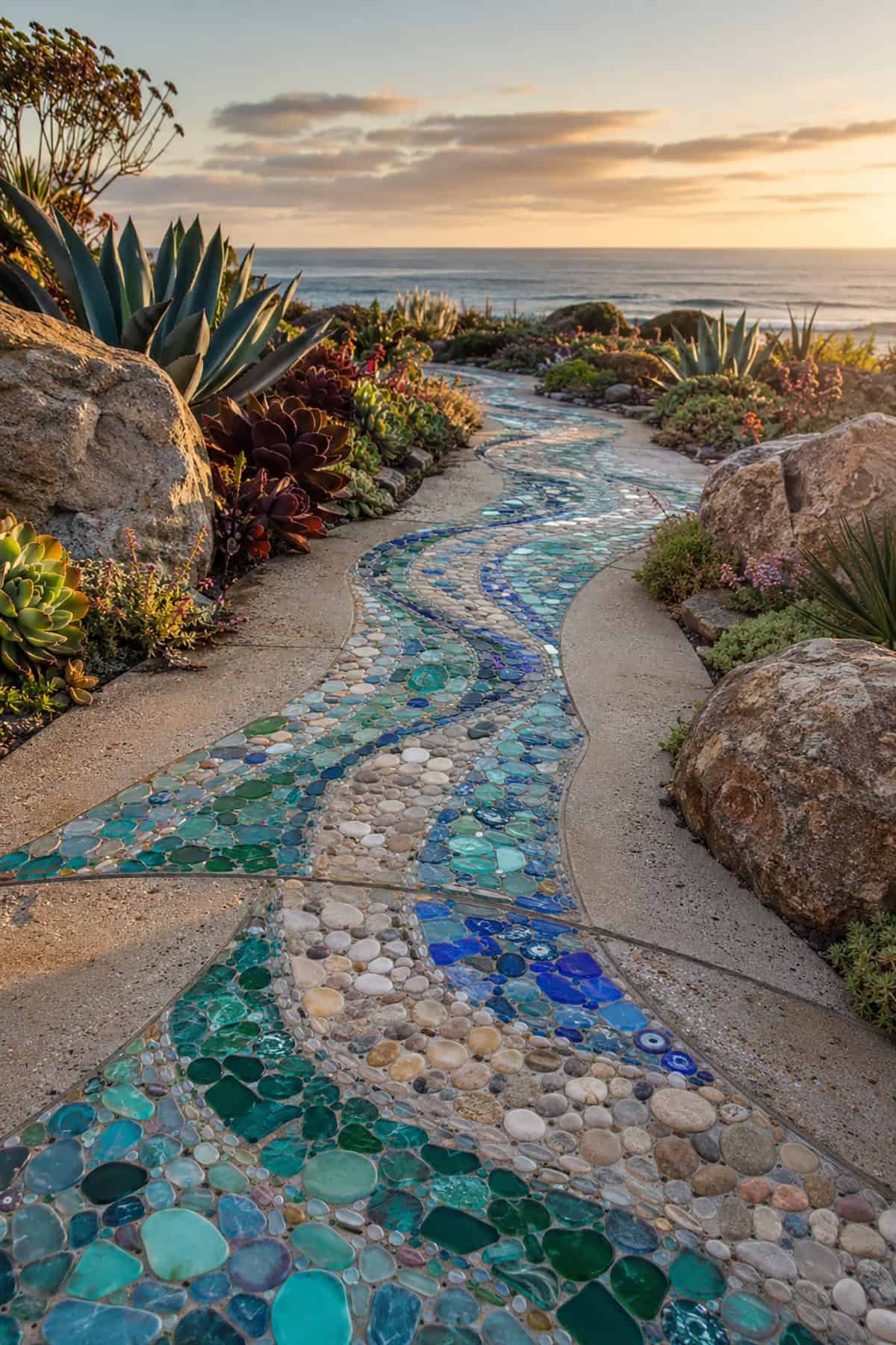 Sea Glass Pathway