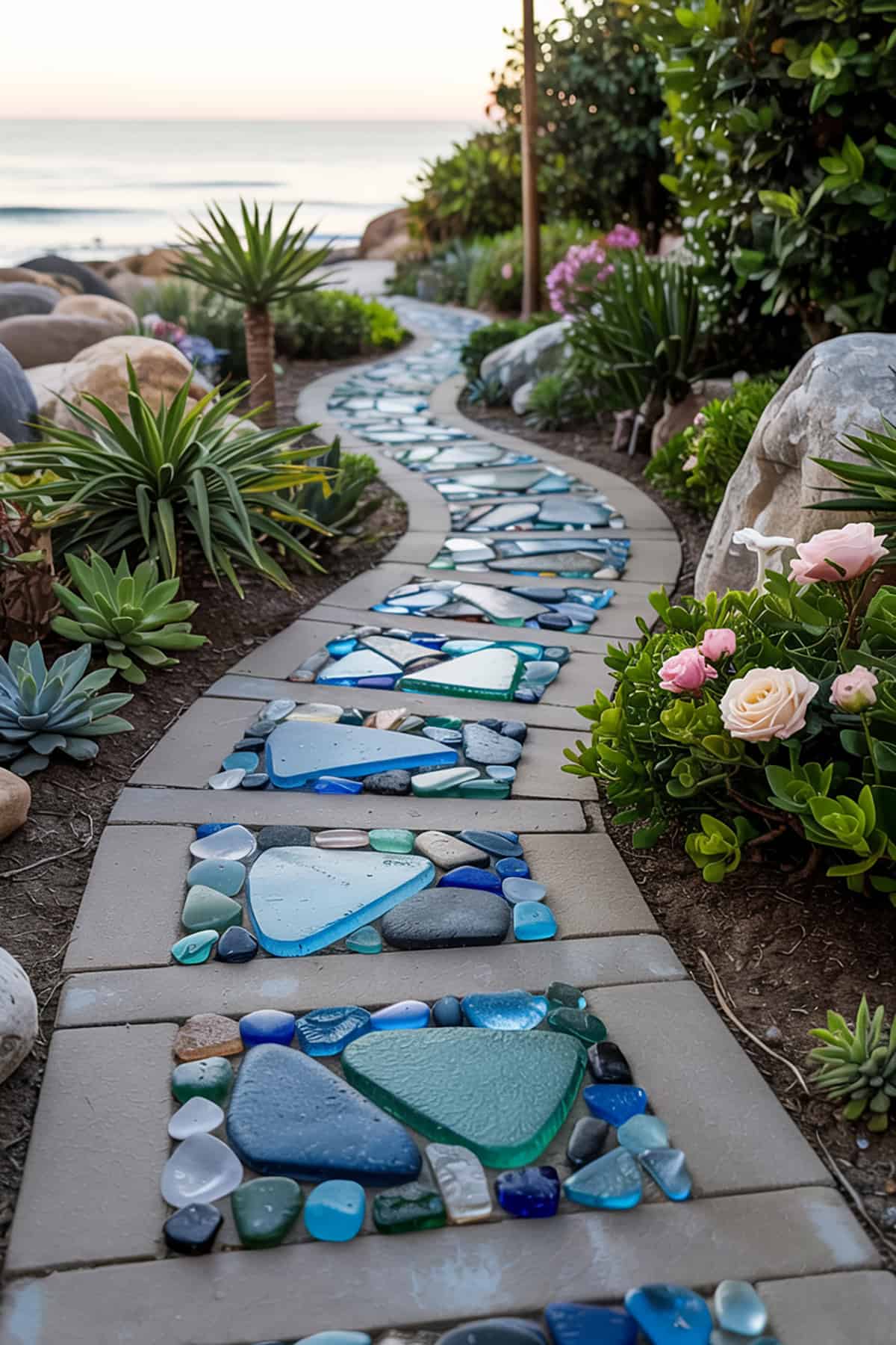 Sea Glass Pathway