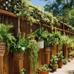 Boho Garden Fence Ideas