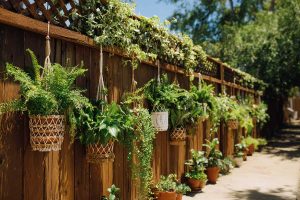 Boho Garden Fence Ideas