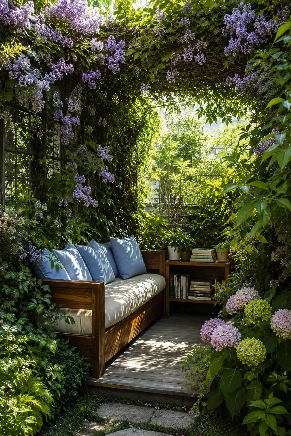 Camouflaged Reading Hideaway