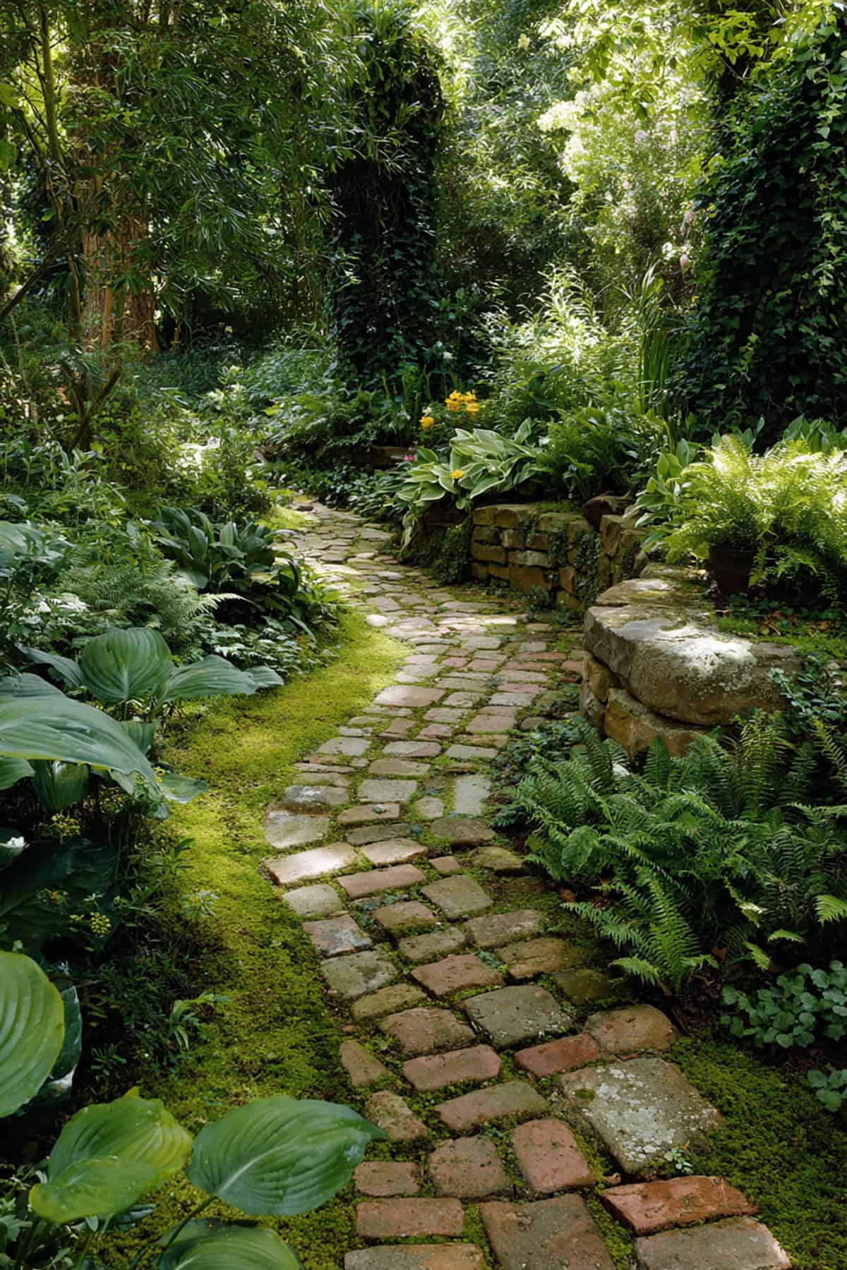 Mossy Stone Path to Nowhere