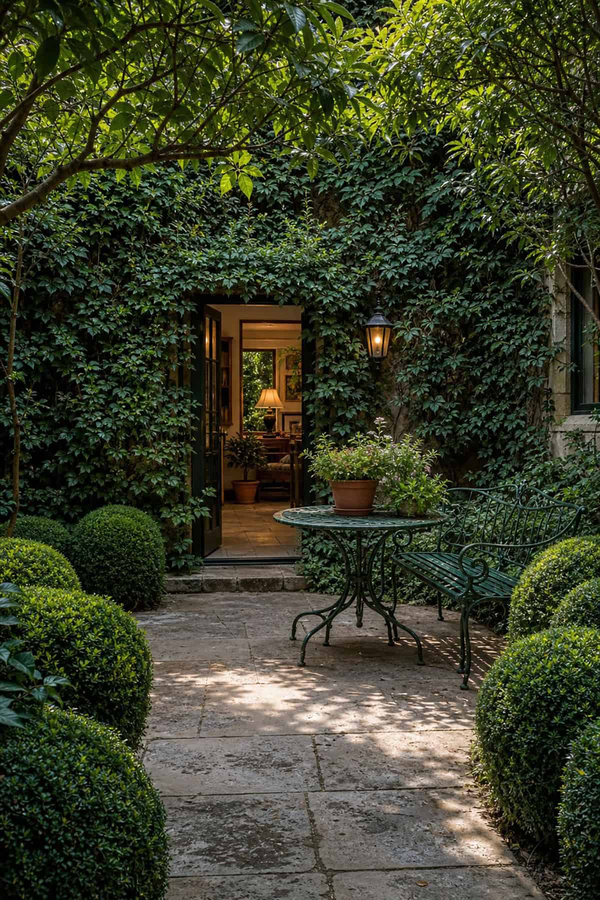 Raised Hedge Alcove