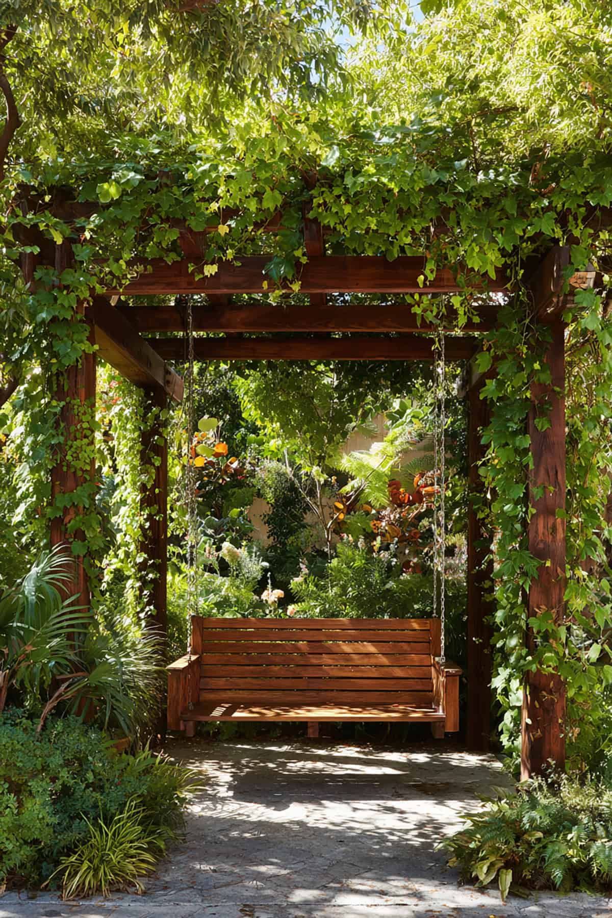 Wild Vine Pergola Retreat