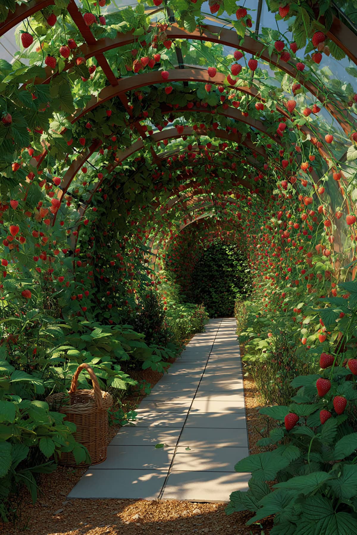 Berry Tunnel Walkway