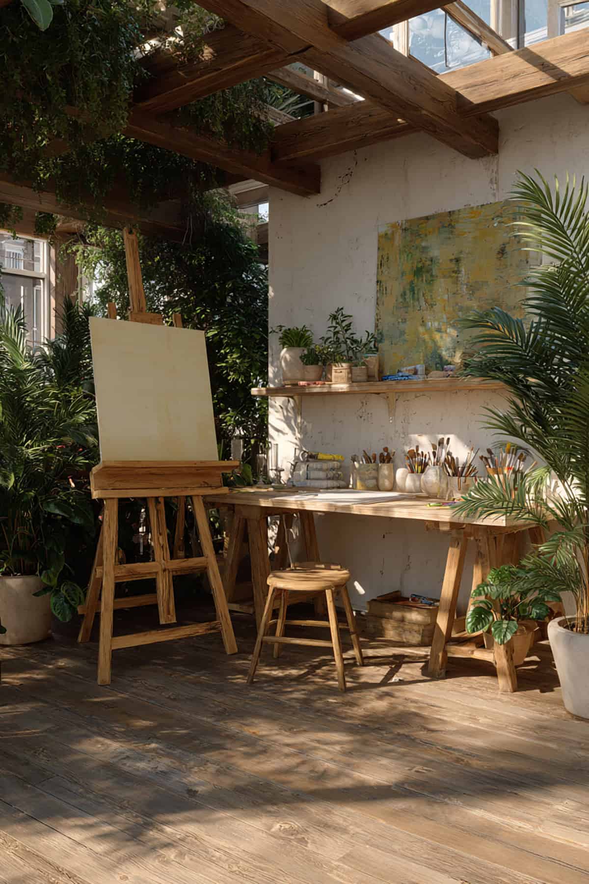 Art Studio Work Zone