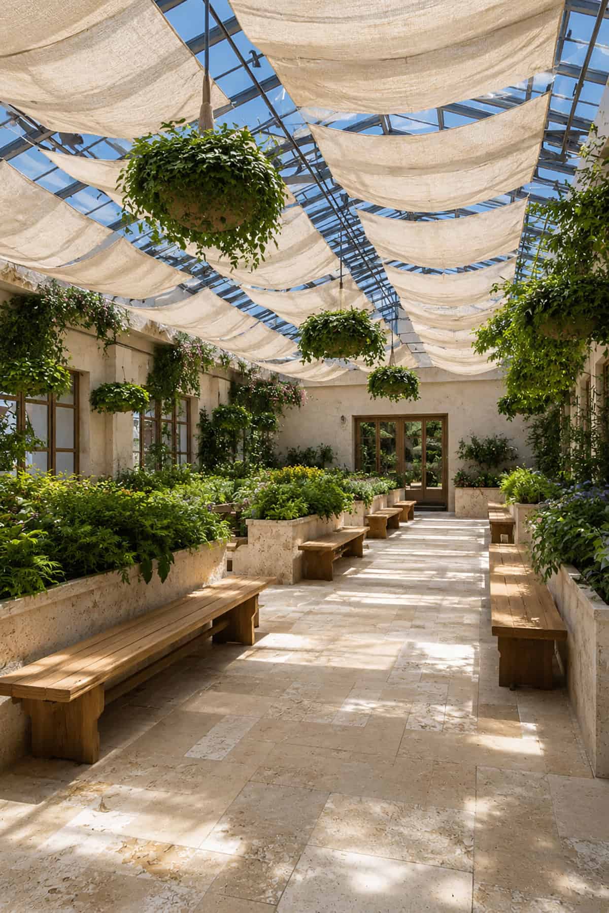 Hanging Shade Cloth