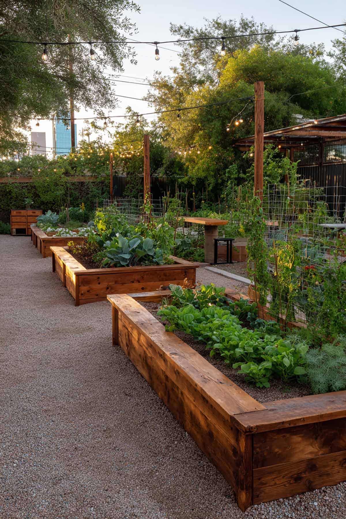 Raised Beds With Built In Seating