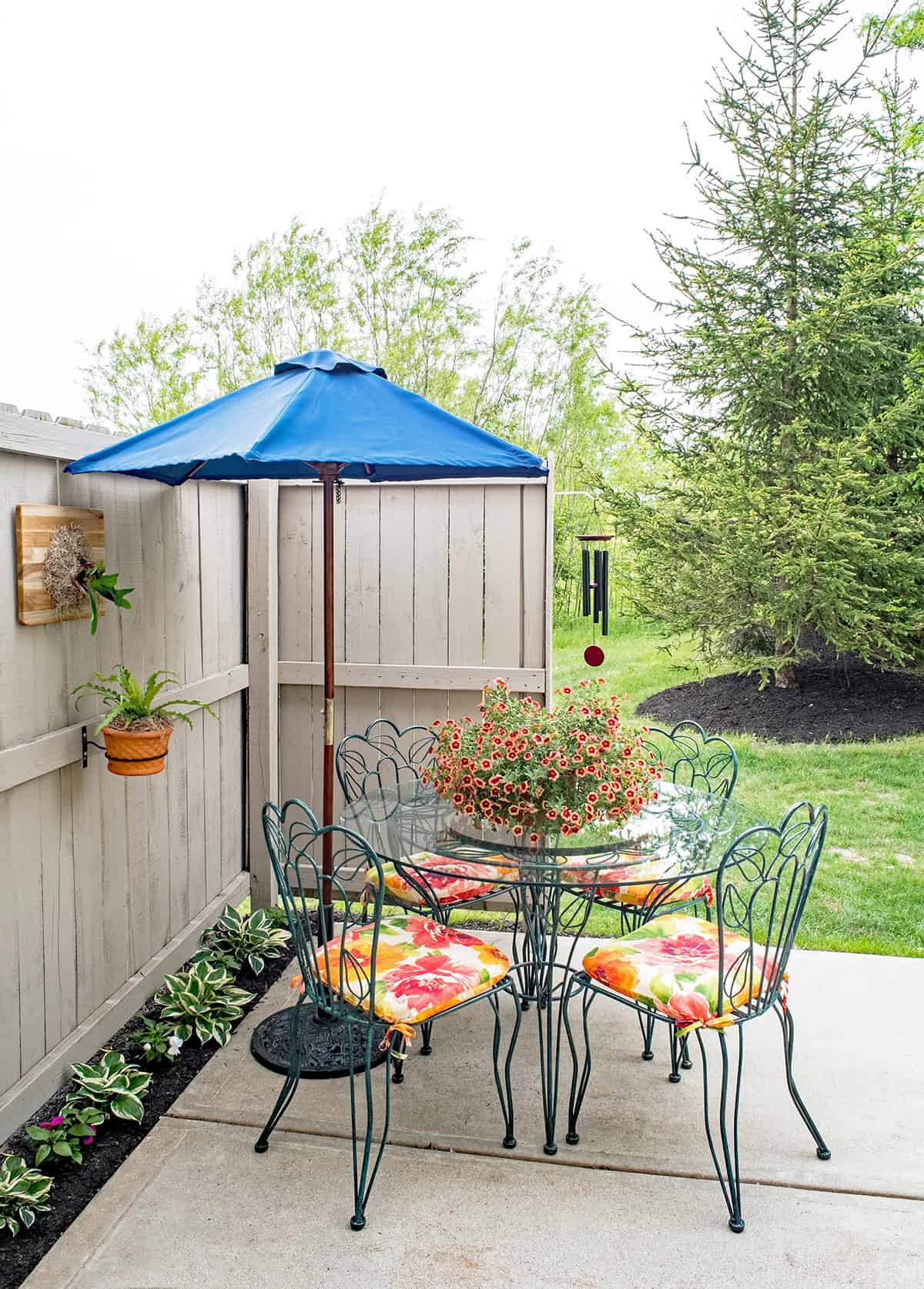 A Small Patio Seating Area