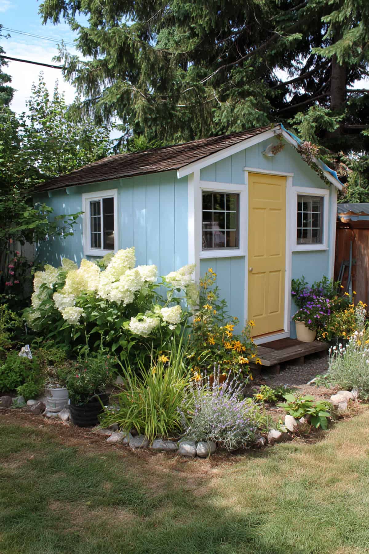 Paint The Garden Shed
