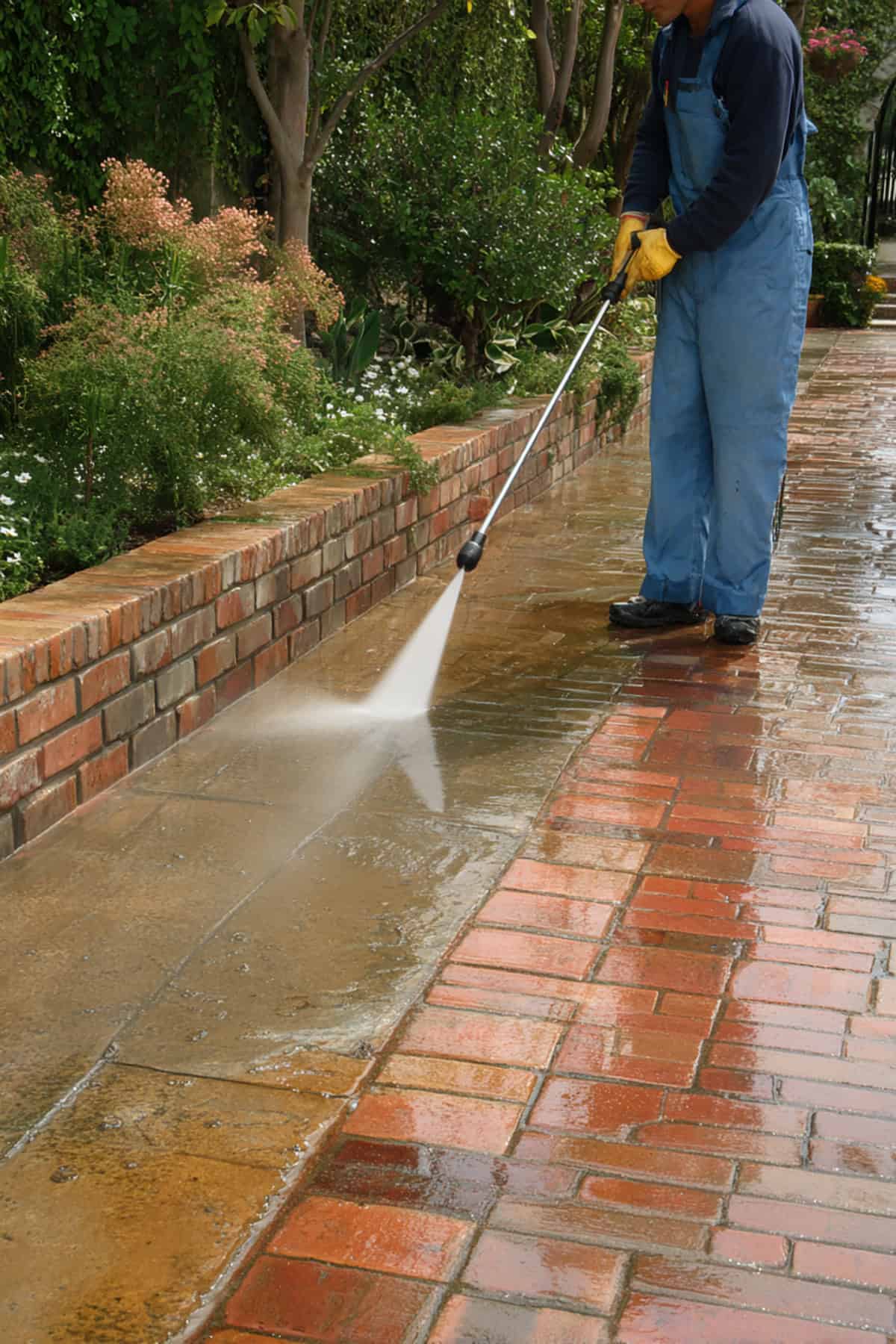 Pressure Wash Patios And Paths