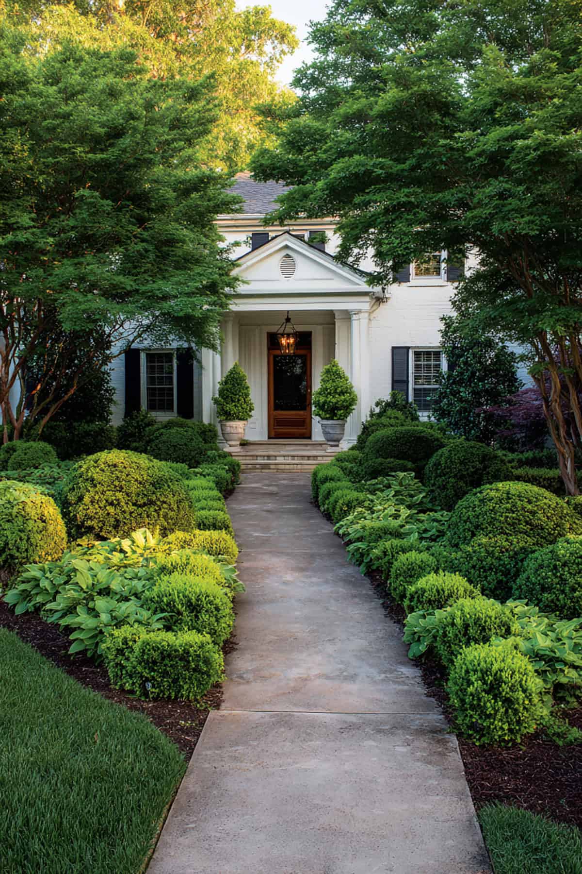 Symmetrical Planting Layout