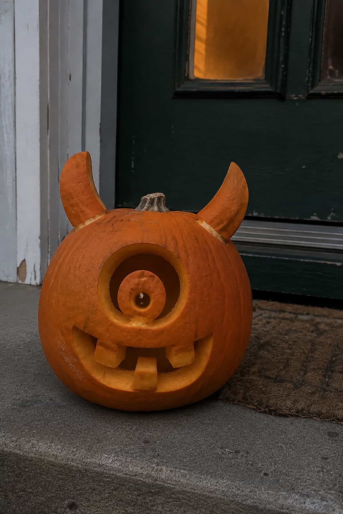 One Eyed Monster Pumpkin