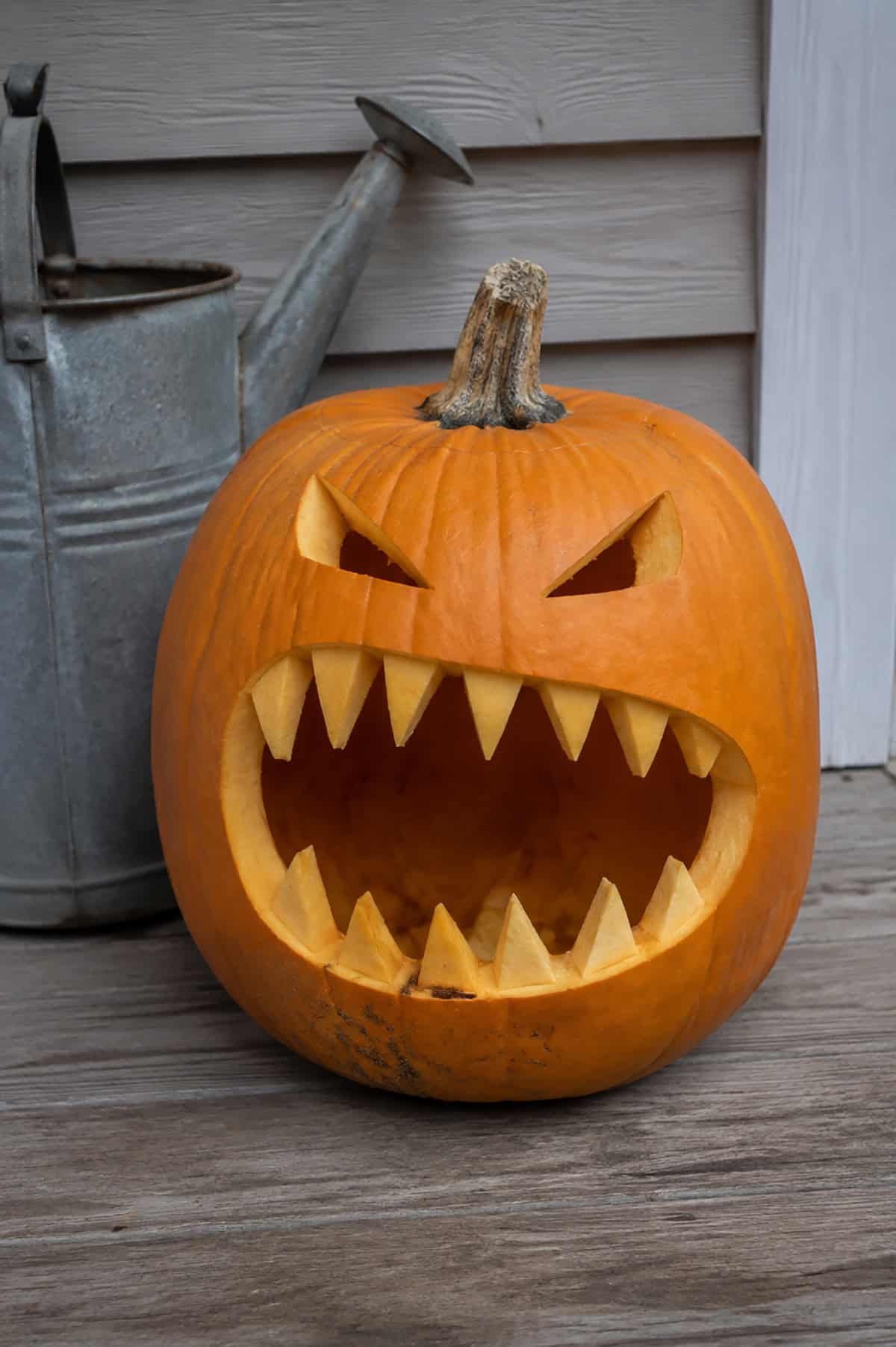 Sharp Toothed Monster Pumpkin