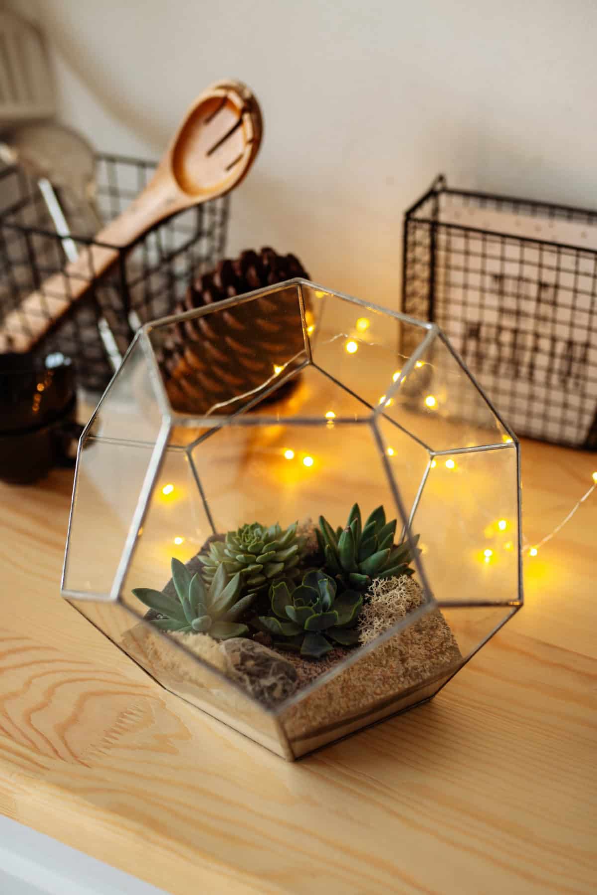 Add Mini Christmas Lights