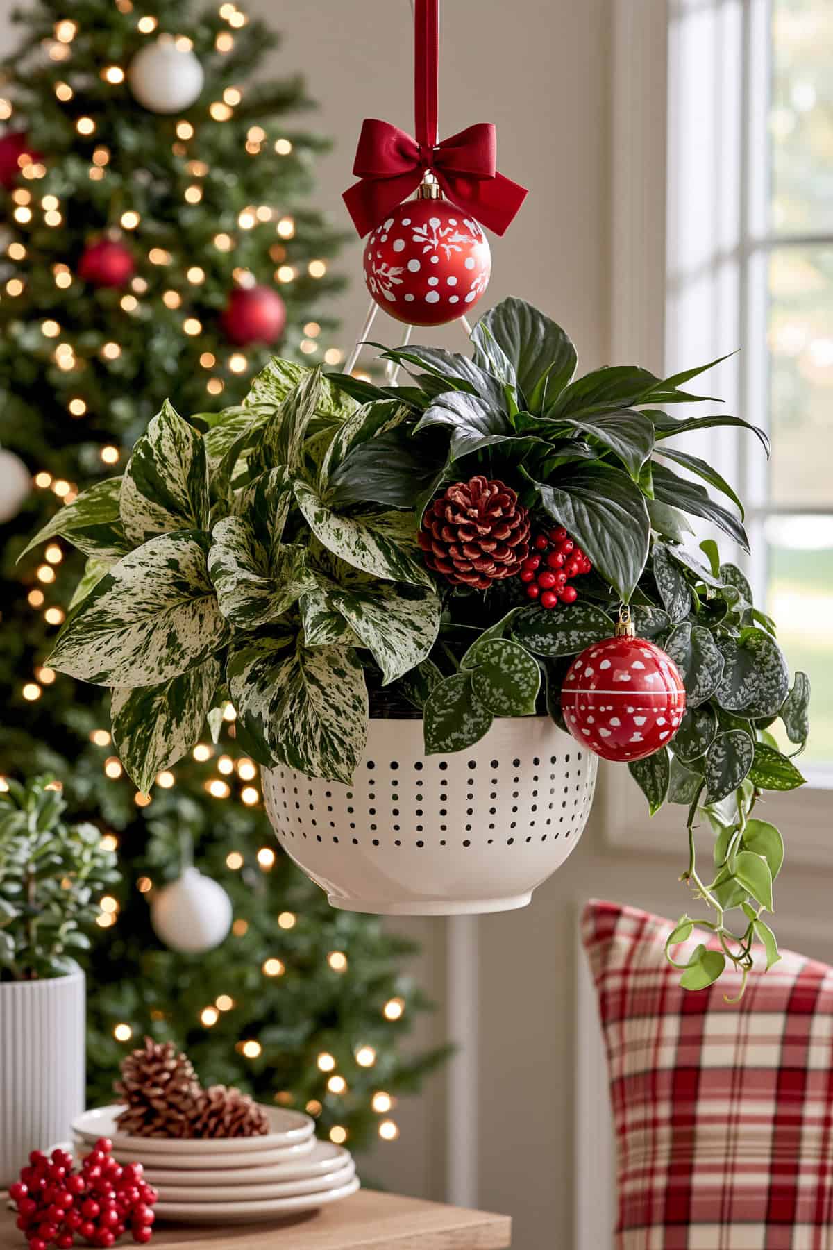 Decorate Hanging Houseplants