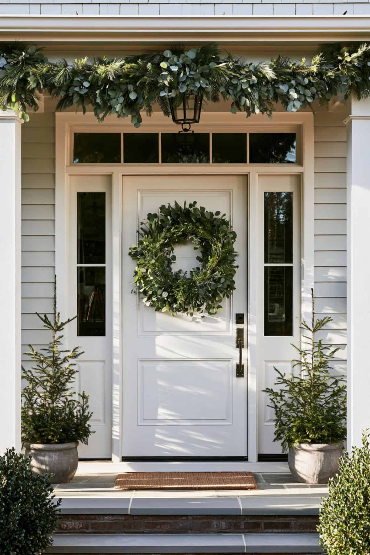Fresh Pine And Eucalyptus Door Garland