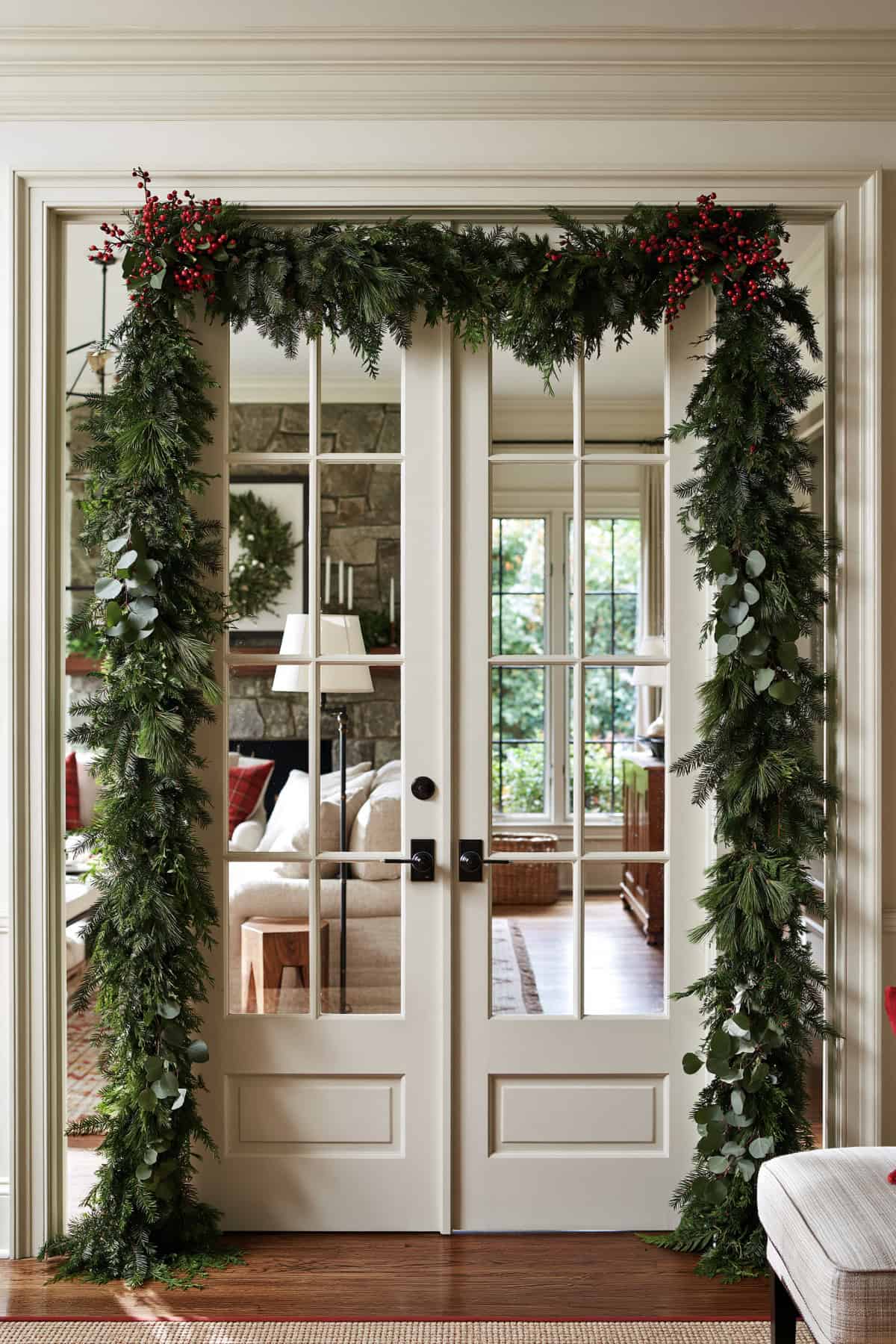 Garland Framing French Doors