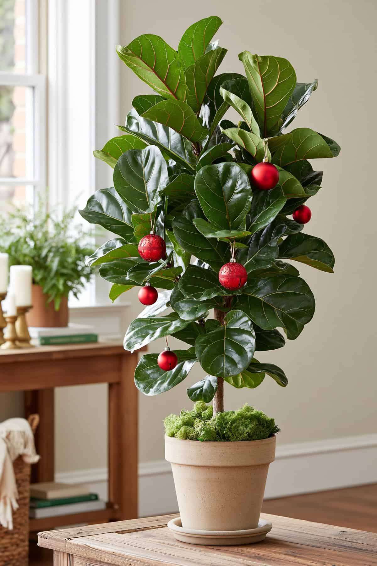 Hang Tiny Ornaments from Branches