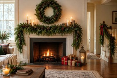 Christmas Garland and Greenery Decorating Ideas