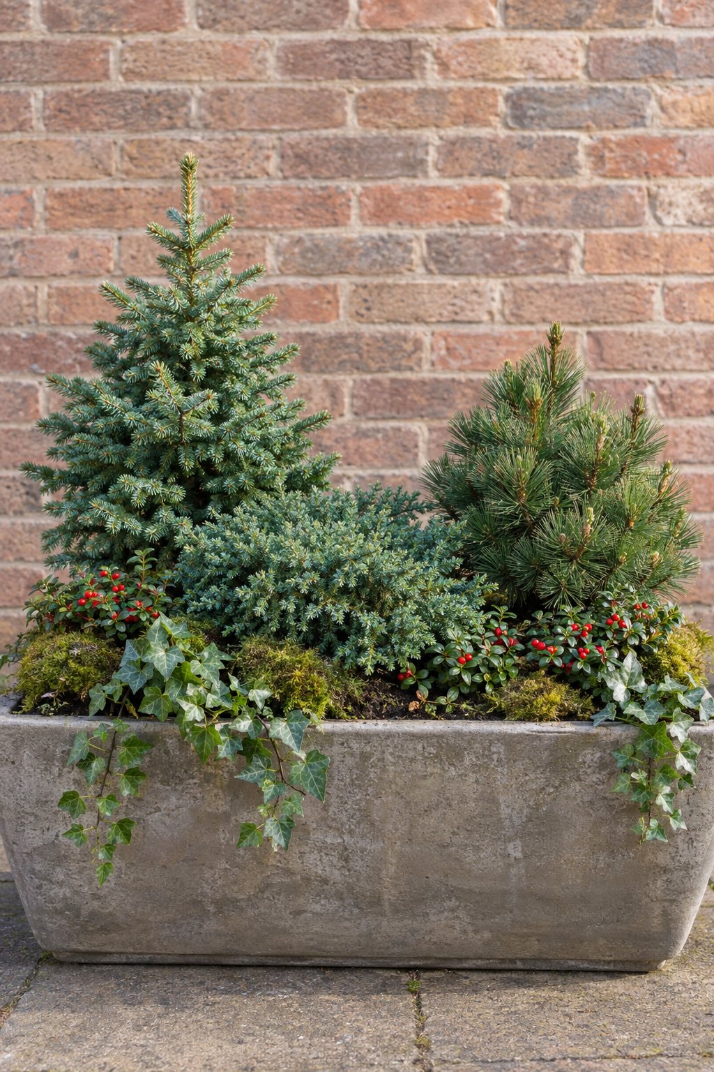 Mini Evergreen Forest Container